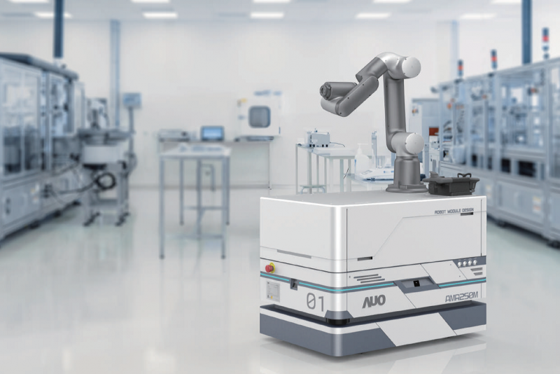 5001拉斯维加斯整合AI人工智慧、IoT物聯網與Cloud雲端平台服務，開發模組化AMR 250M自主移動機器人，滿足多元自動化生產需求，在智慧工廠中扮演著串接和搬運的角色